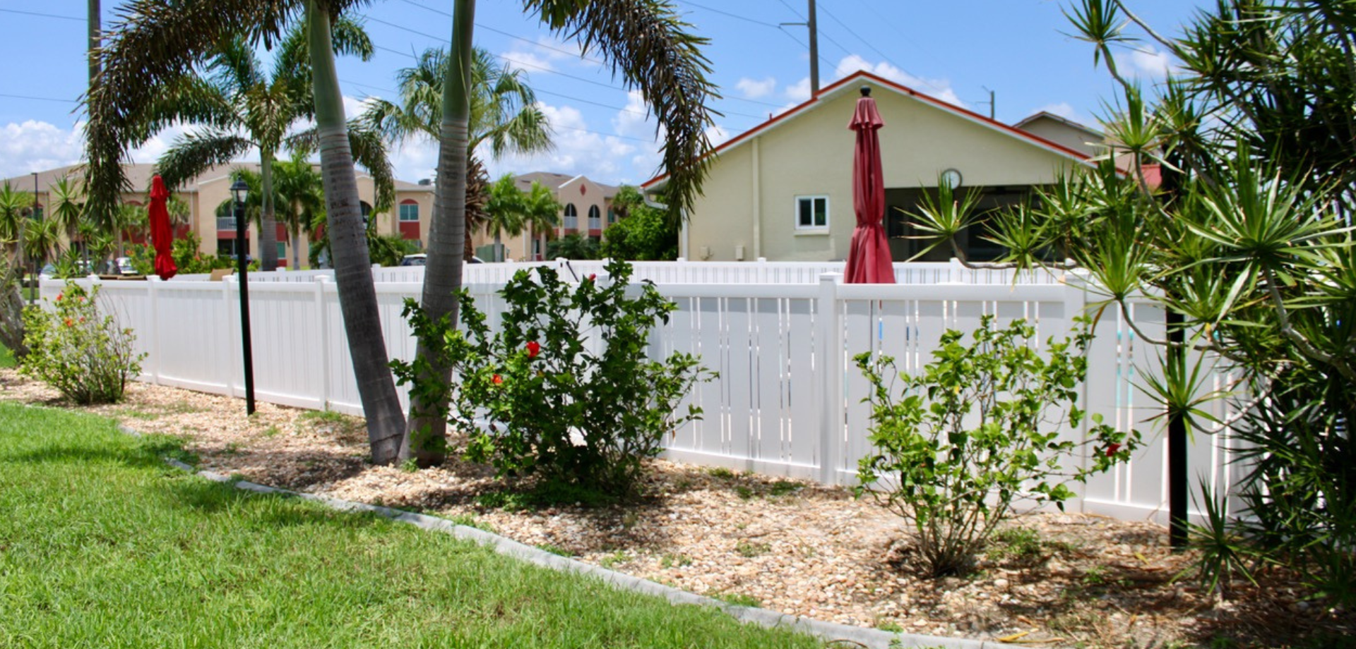 Residential Semi-Private Vinyl Fencing