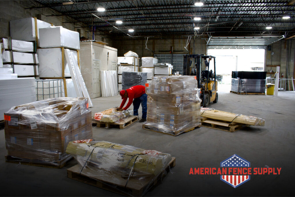 american fence supply warehouse